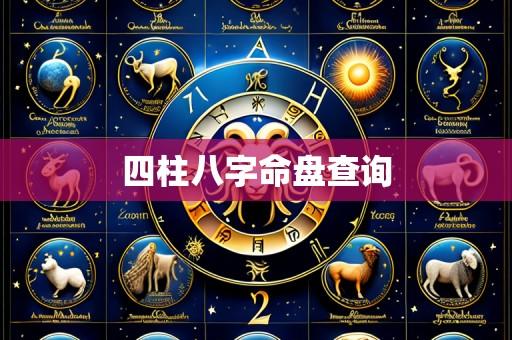 四柱八字命盘查询