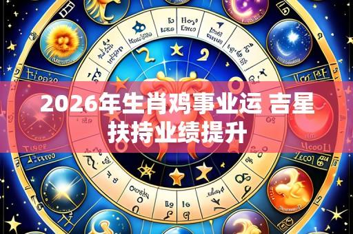 2026年生肖鸡事业运 吉星扶持业绩提升