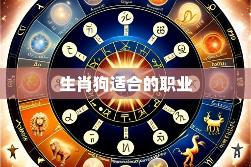 生肖狗适合的职业