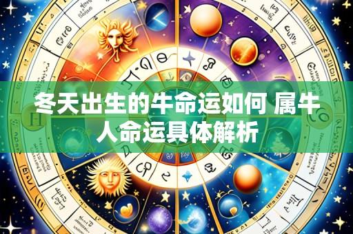 冬天出生的牛命运如何 属牛人命运具体解析