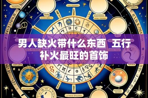 男人缺火带什么东西 五行补火最旺的首饰