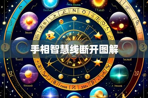 手相智慧线断开图解
