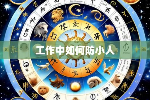 工作中如何防小人