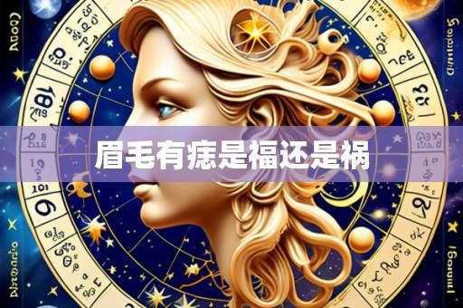 眉毛有痣是福还是祸