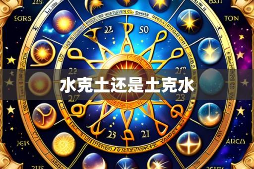 水克土还是土克水