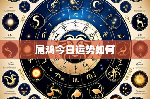 属鸡今日运势如何