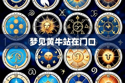 梦见黄牛站在门口
