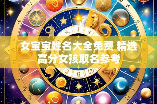 女宝宝姓名大全免费 精选高分女孩取名参考
