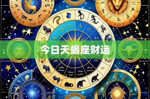 今日天蝎座财运
