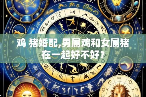 鸡 猪婚配,男属鸡和女属猪在一起好不好？