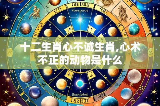 十二生肖心不诚生肖,心术不正的动物是什么