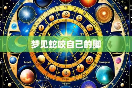 梦见蛇咬自己的脚