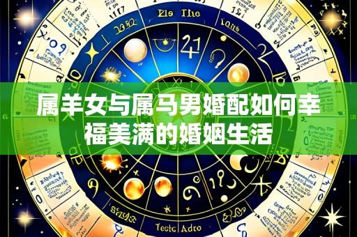 属羊女与属马男婚配如何幸福美满的婚姻生活
