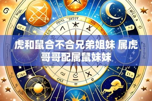 虎和鼠合不合兄弟姐妹 属虎哥哥配属鼠妹妹