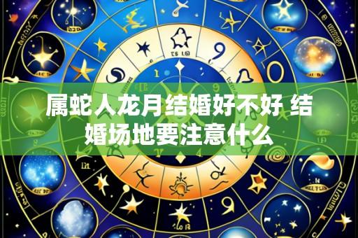 属蛇人龙月结婚好不好 结婚场地要注意什么
