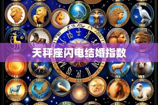 天秤座闪电结婚指数