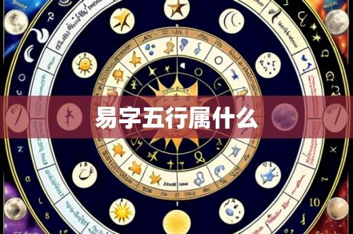 易字五行属什么
