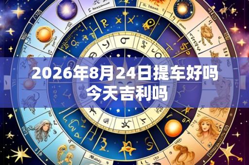 2026年8月24日提车好吗 今天吉利吗