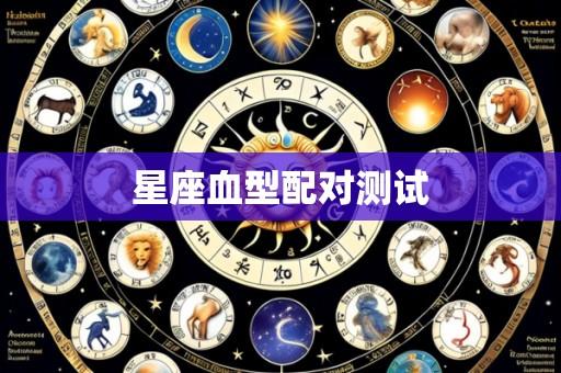 星座血型配对测试