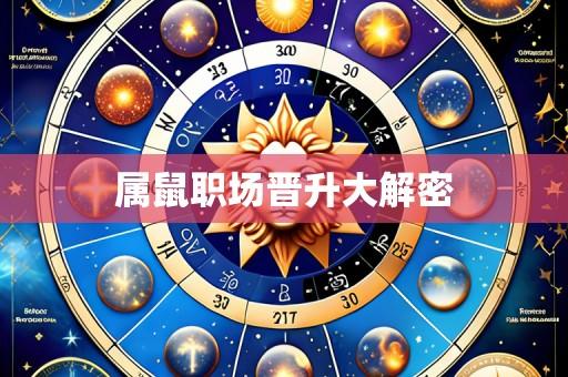属鼠职场晋升大解密