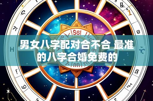 男女八字配对合不合 最准的八字合婚免费的