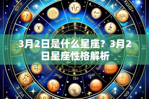 3月2日是什么星座?3月2日星座性格解析