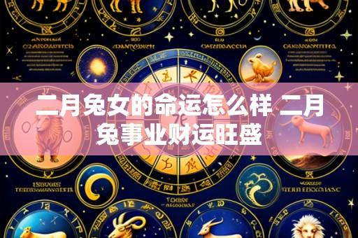 二月兔女的命运怎么样 二月兔事业财运旺盛