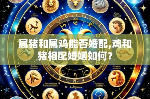 属猪和属鸡能否婚配,鸡和猪相配婚姻如何?