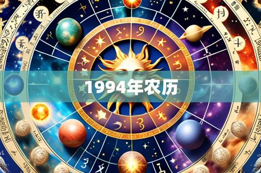 1994年农历