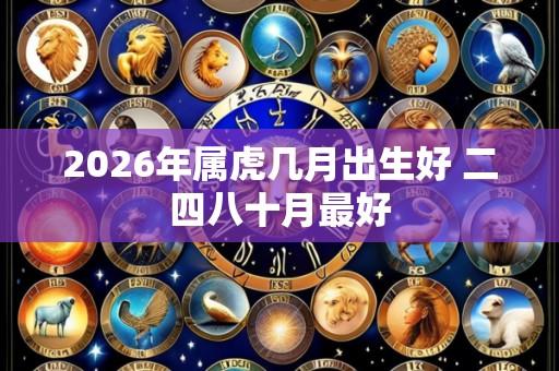 2026年属虎几月出生好 二四八十月最好