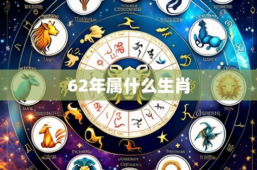 62年属什么生肖