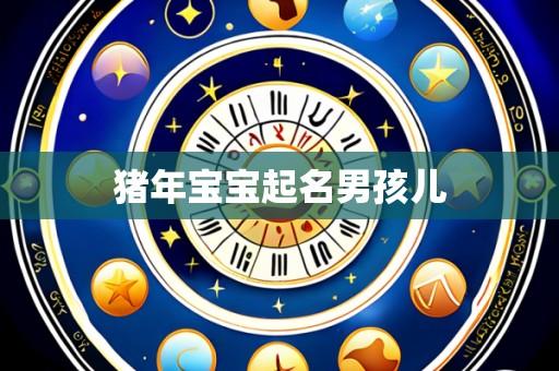 猪年宝宝起名男孩儿