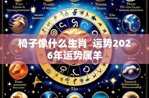 椅子像什么生肖  运势2026年运势属羊