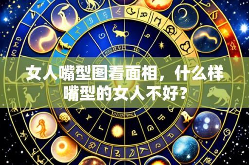 女人嘴型图看面相，什么样嘴型的女人不好？