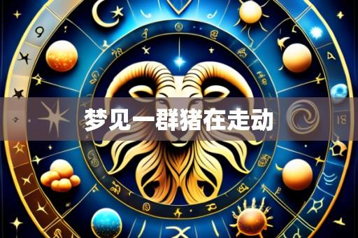 梦见一群猪在走动