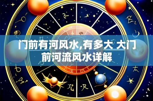 门前有河风水,有多大 大门前河流风水详解