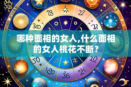 哪种面相的女人,什么面相的女人桃花不断?