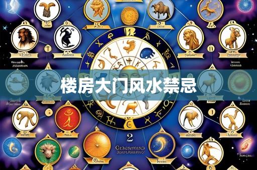 楼房大门风水禁忌