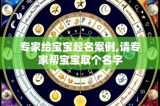专家给宝宝起名案例,请专家帮宝宝取个名字