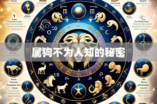 属狗不为人知的秘密