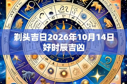 剃头吉日2026年10月14日好时辰吉凶