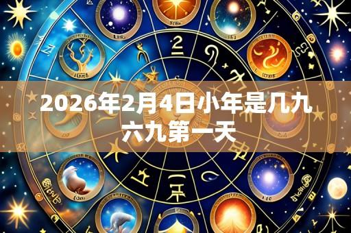2026年2月4日小年是几九 六九第一天
