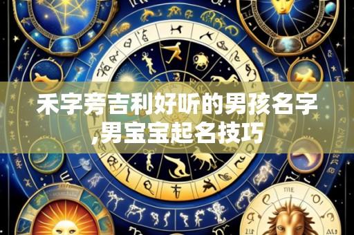 禾字旁吉利好听的男孩名字,男宝宝起名技巧