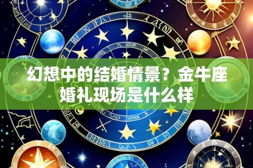 幻想中的结婚情景?金牛座婚礼现场是什么样
