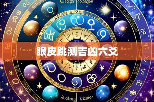眼皮跳测吉凶六爻