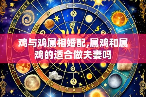 鸡与鸡属相婚配,属鸡和属鸡的适合做夫妻吗