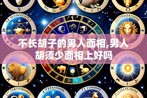 不长胡子的男人面相,男人胡须少面相上好吗