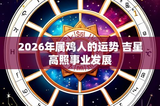 2026年属鸡人的运势 吉星高照事业发展