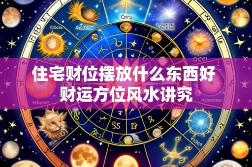 住宅财位摆放什么东西好 财运方位风水讲究