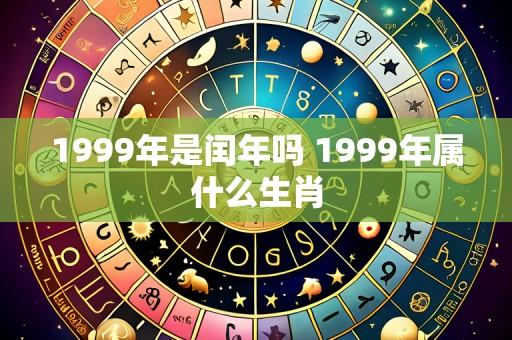 1999年是闰年吗 1999年属什么生肖